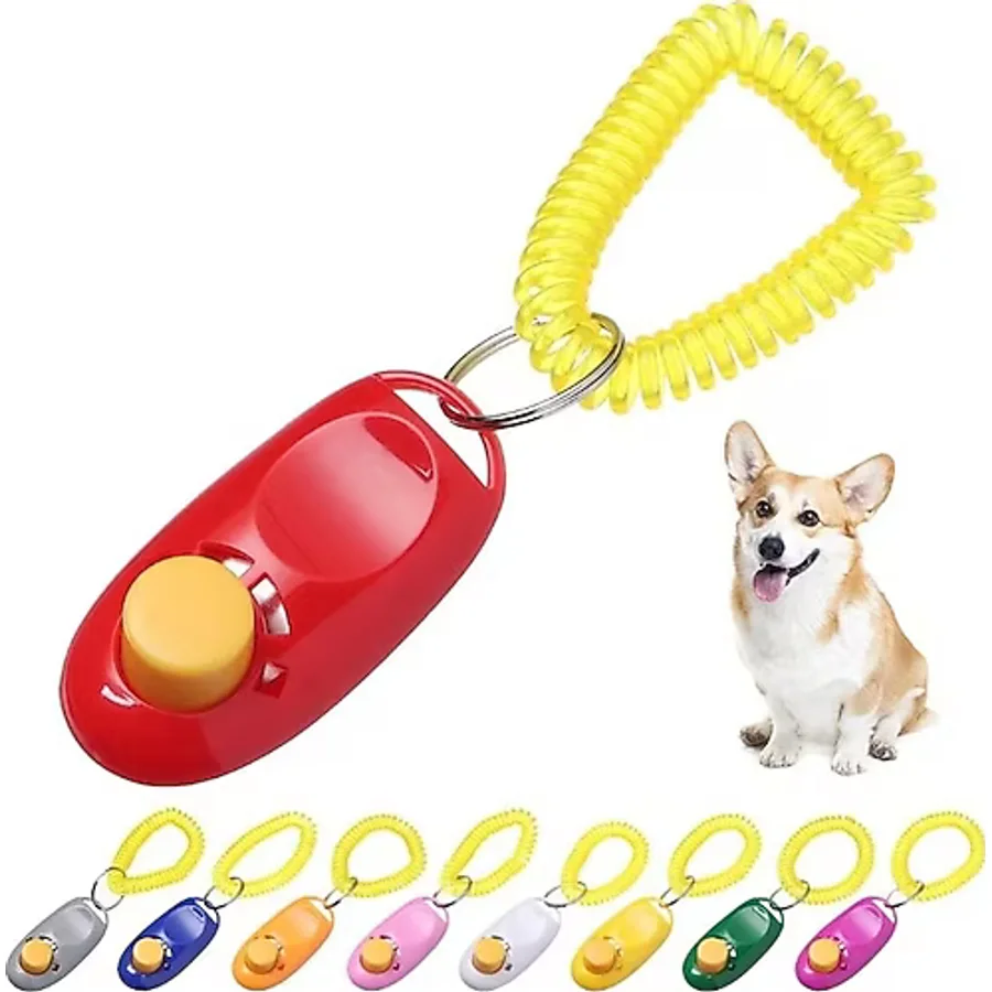 Köpek Eğıtımı Clıcker - Çok Renkli