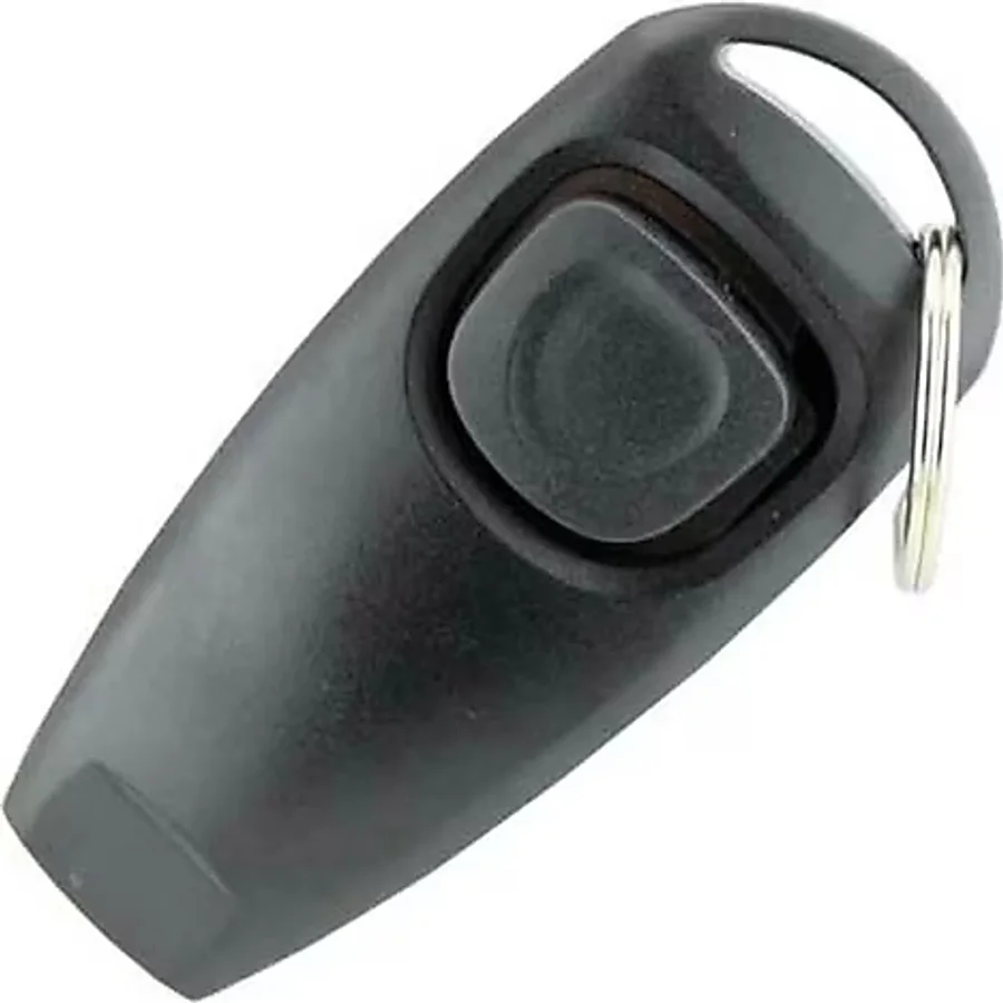 Köpek Eğitimi için Düdüklü Clicker 6 cm. Siyah