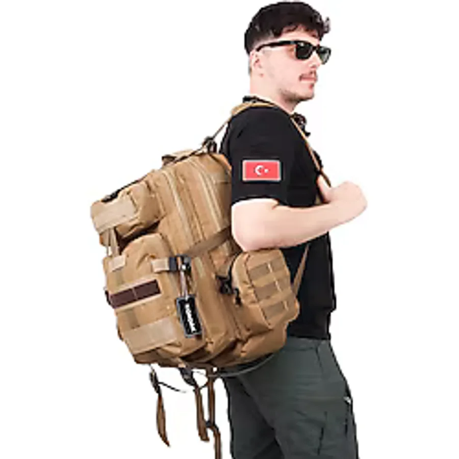 KORDAK Camel 45 Lt Taktik Sırt Çantası - Fonksiyonel Outdoor Tactical Çanta