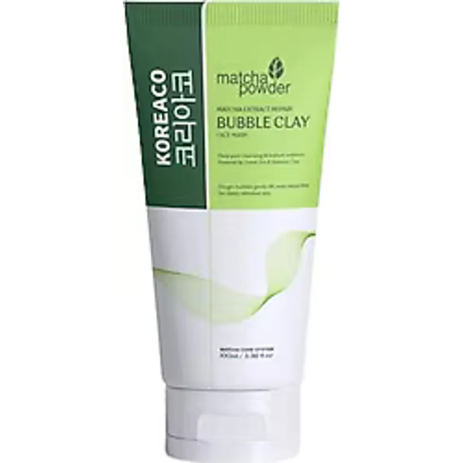Koreaco Matcha Mucize Bubble Clay Gözenek Temizleyici 100 ml Köpüren Yüz Maskesi