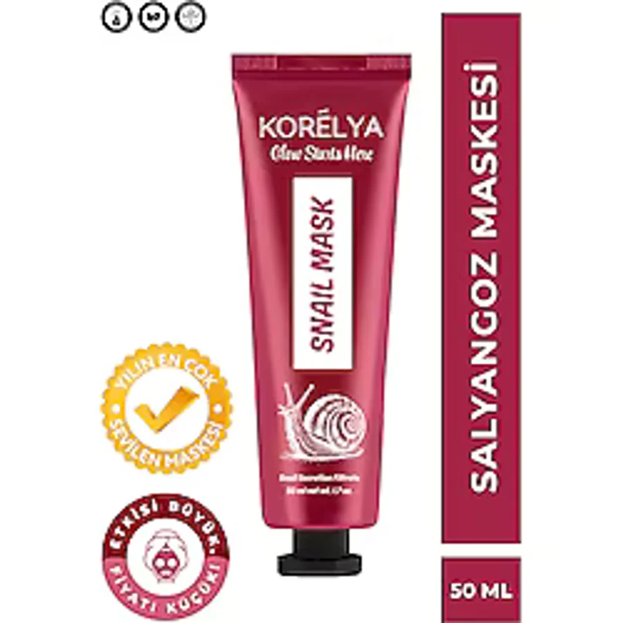 KORELYA Soyulabilir Salyangoz Maskesi - Peelable Snail Mask 50 ml
