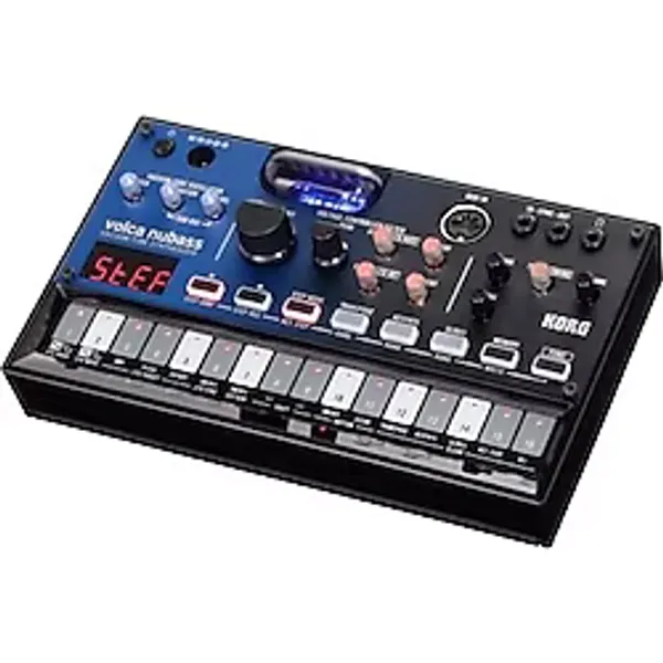 Korg Volca Nubass Siyah Tuşlu Çalgı Modeli Vakum Lambası ile Zengin Ses Üretimi