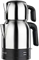 Korkmaz A359 Demkolik Siyah 1600 W Çelik Çay Makinesi