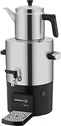 Korkmaz A841 Çayşef Inox Satin 2000 W Çelik Semaver