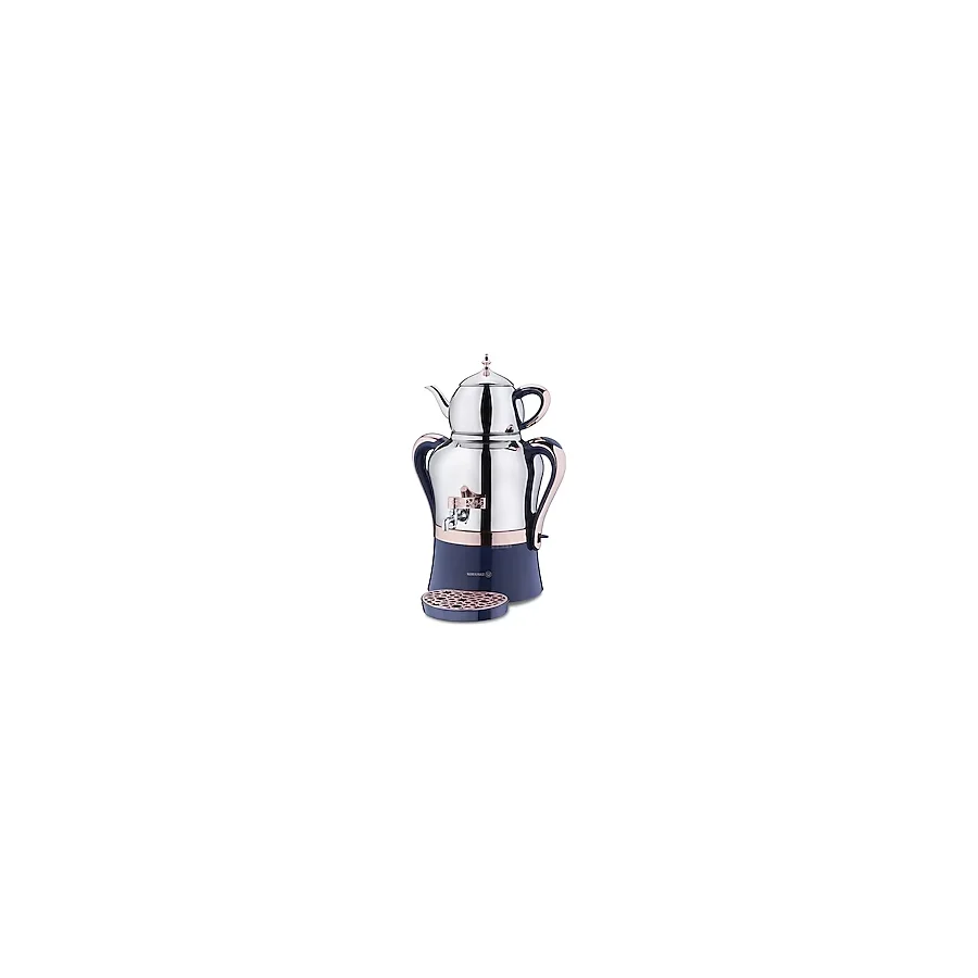 Korkmaz A843-01 Hanedan Inox Rosegold 2000 W Elektrikli Semaver
