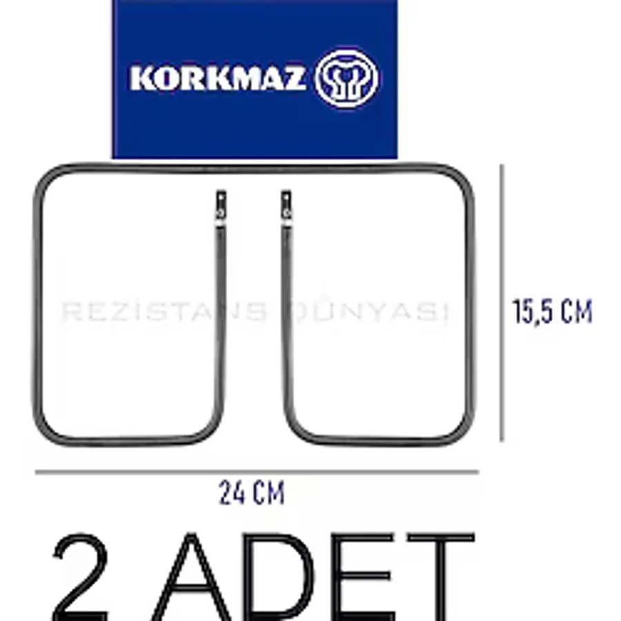 Korkmaz Marka Tost Makine Rezistansı 900w-110v 2adeet