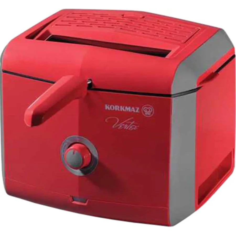 Korkmaz Vertex A486-02 Kırmızı Fritöz