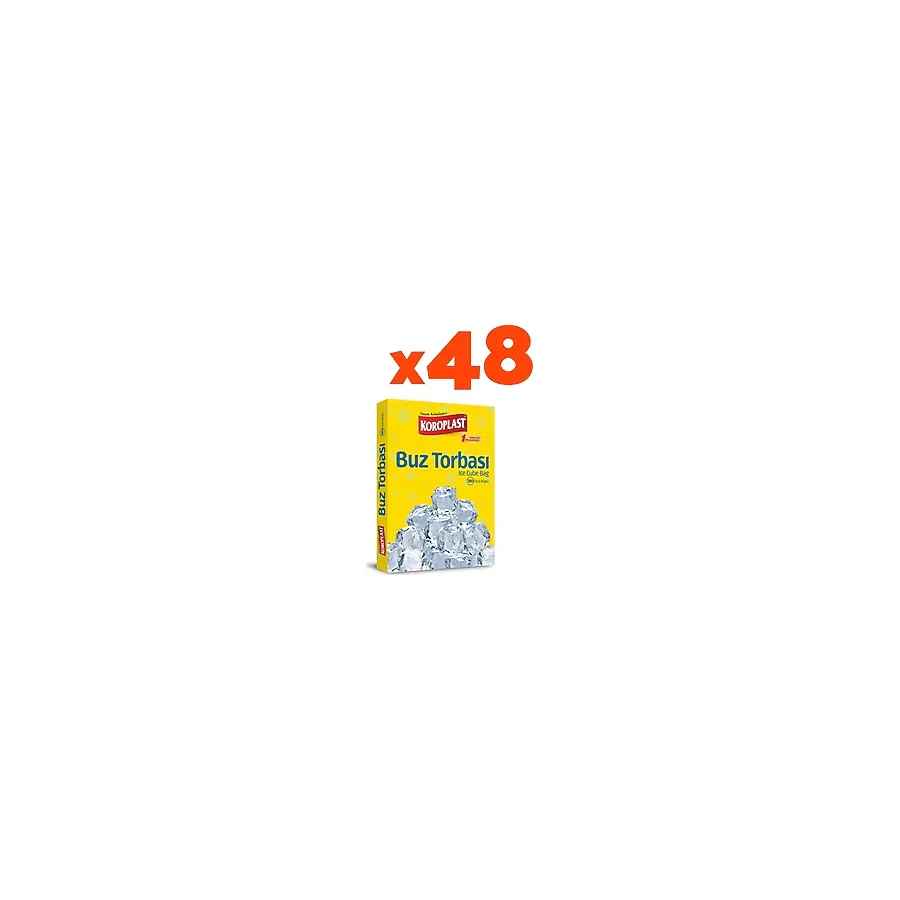 Koroplast 7'li Buz Torbası 48'li Set