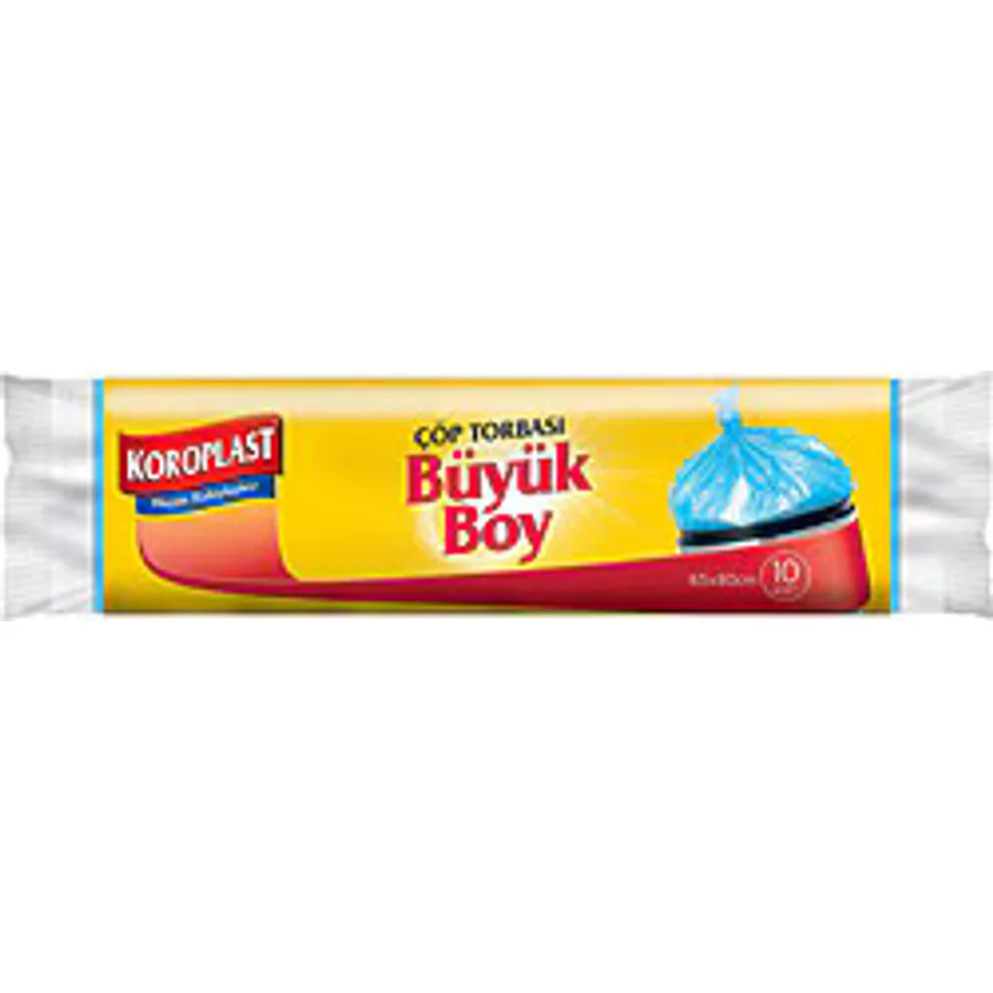 Koroplast Büyük Boy Çöp Poşeti 10'lu