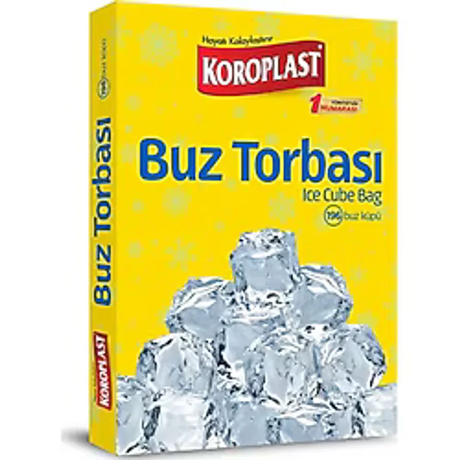 Koroplast Buz Torbası 12'li 196 Buz Küpü