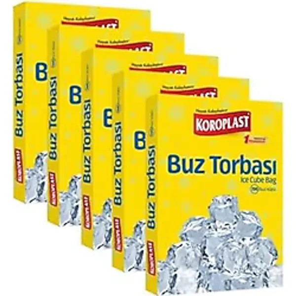 Koroplast Buz Torbası 5'li 980 Buz Küpü