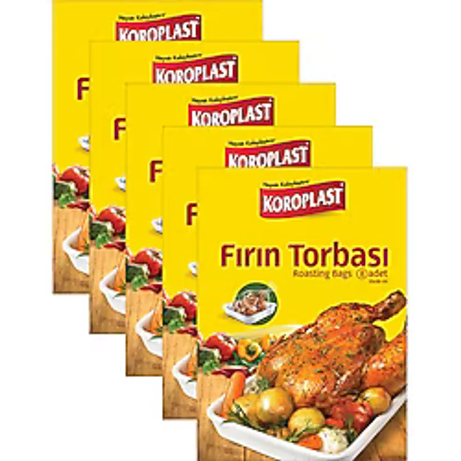 Koroplast Fırın Torbası 25X38 cm - 5'li