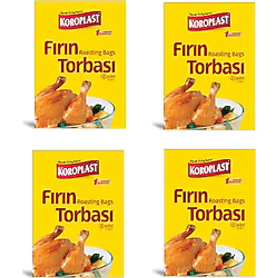 Koroplast Fırın Torbası 4 Lü Set
