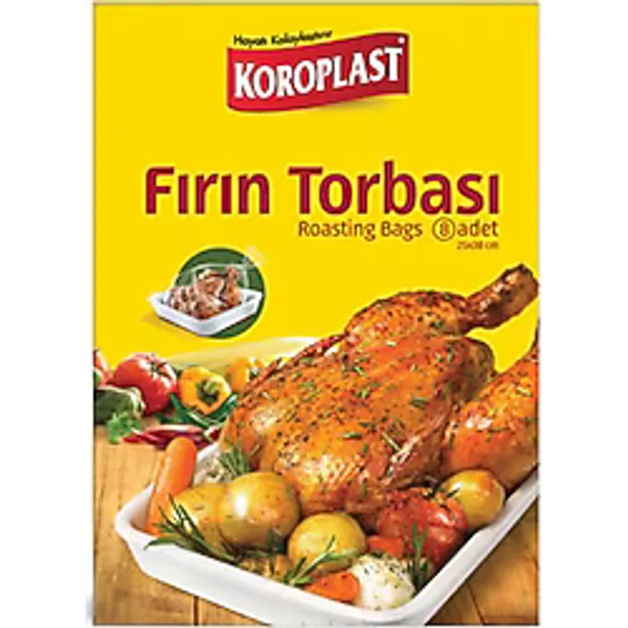 Koroplast Fırın Torbası 8'li 2 ADET