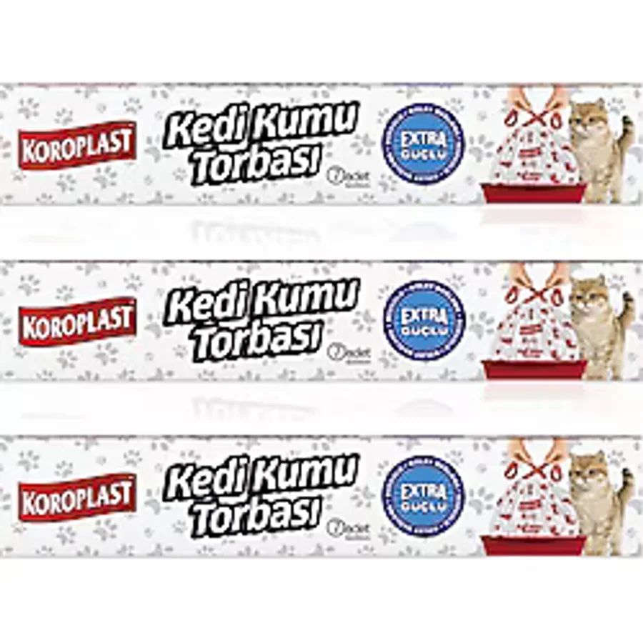 Koroplast Kedi Kumu Torbası 7 Li X 3 Adet