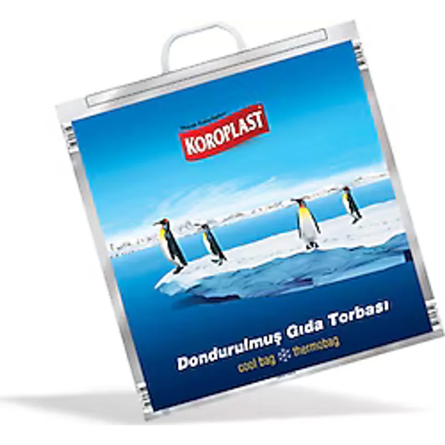Koroplast Kilitli Dondurulmuş Gıda Torbası 50x52 cm