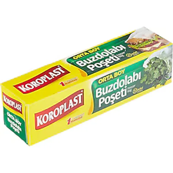 Koroplast Orta Boy Buzdolabı Poşeti 20'li