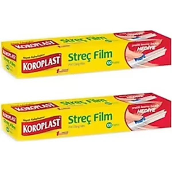 Koroplast Streç Film 100 Mt X 2 Adet