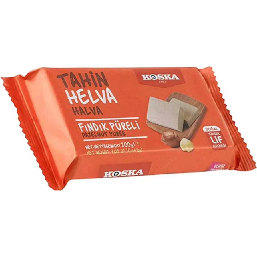 Koska Fındık Püreli 200 gr Tahin Helvası