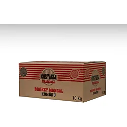 Kostaklı Briket 10 kg Mangal Kömürü