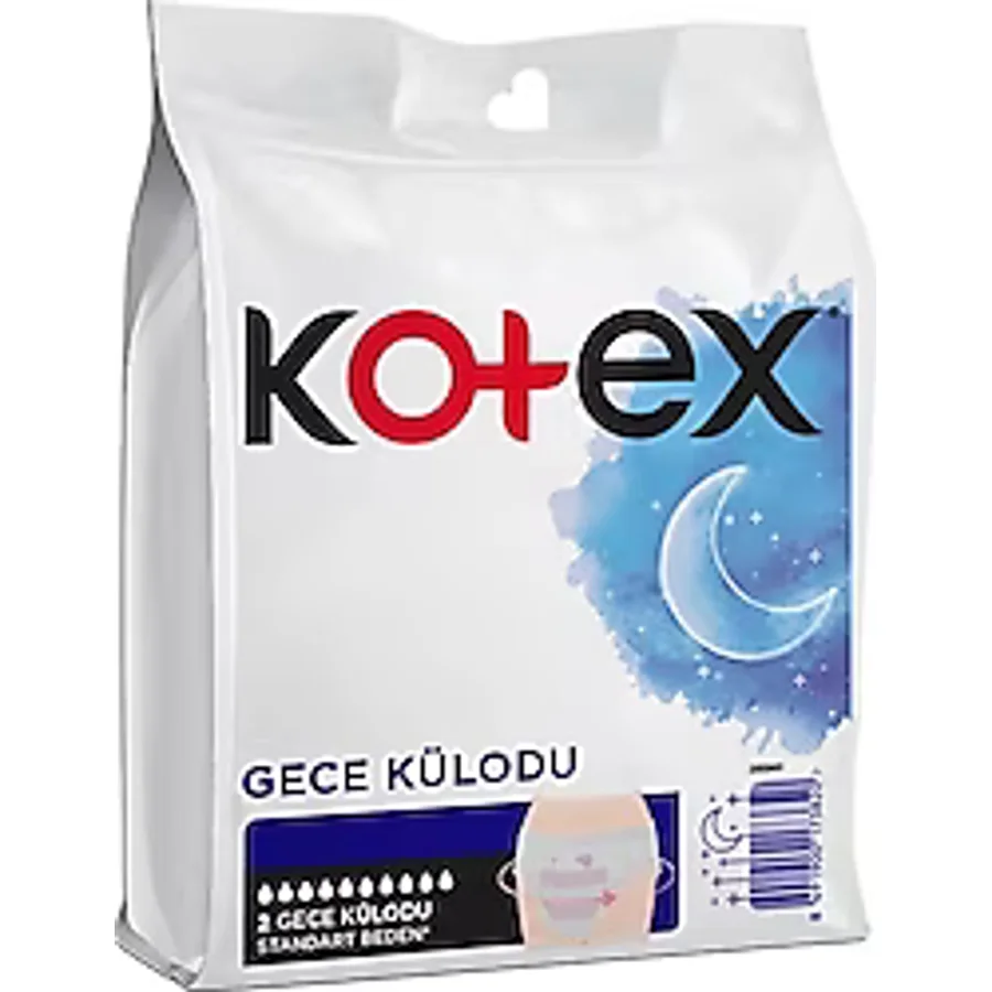 Kotex Regl Gece Külodu 2'li