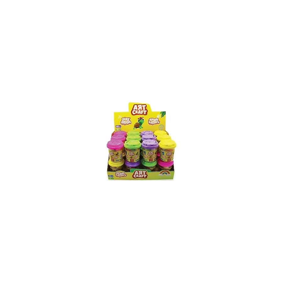 Kova 5 Renk Oyun Hamuru 100 Gr. - Oyun Hamuru Seti - Hamur Setleri - Hamur Kalıpları