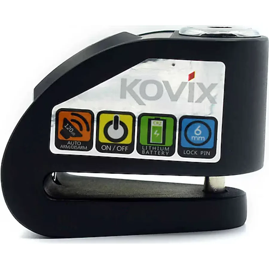 Kovix KD6 6 mm 120 dB Alarmlı Disk Kilidi
