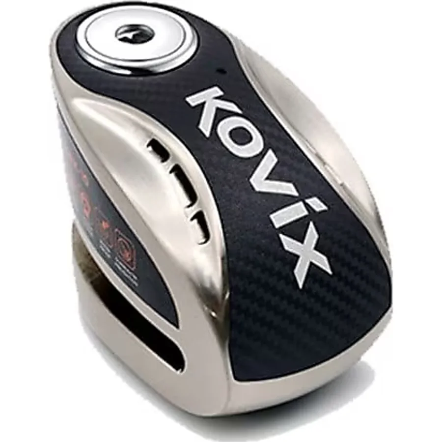 Kovix KNX10-BM 10 mm 120 dB Alarmlı Gri Disk Kilidi