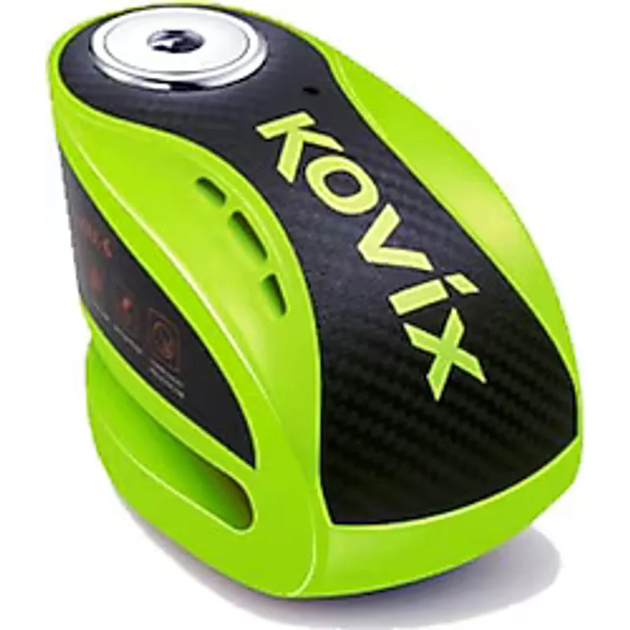 Kovix KNX10-FG 10 mm 120 dB Alarmlı Yeşil Disk Kilidi