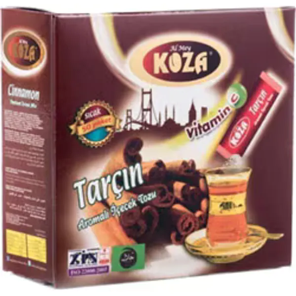 Koza Tek İçimlik Tarçın Aromalı Toz İçecek 50'li