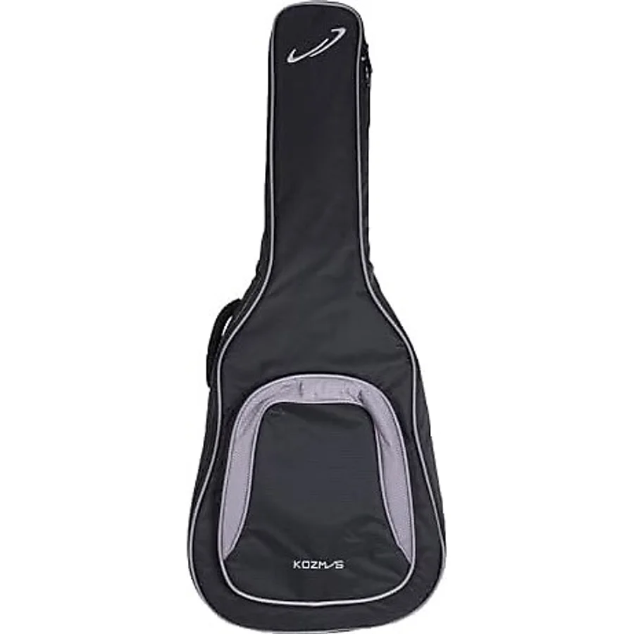 Kozmos KBAG-22AC-DG Siyah-Gri Akustik Enstrüman Çantası ve Kılıfı Gigbag