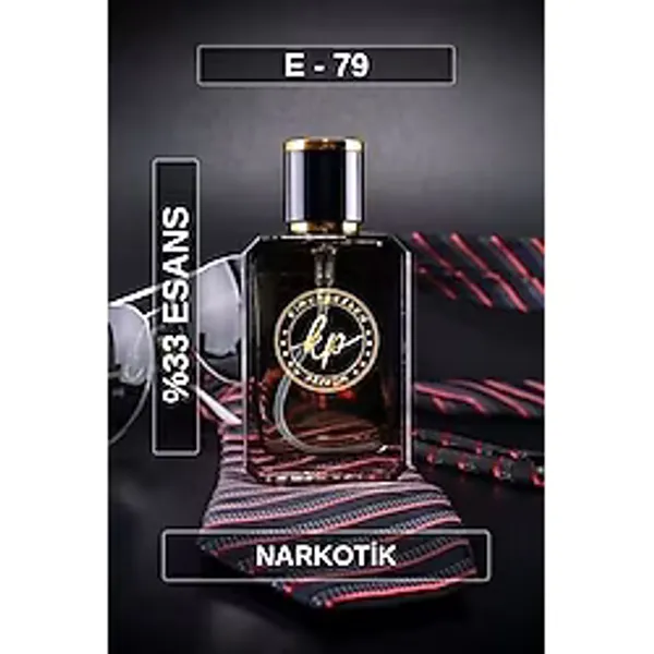 kp kimyagerden parfüm E-79 KP Narkotik ( %33 Esans ) - 50 ml Erkek Parfüm