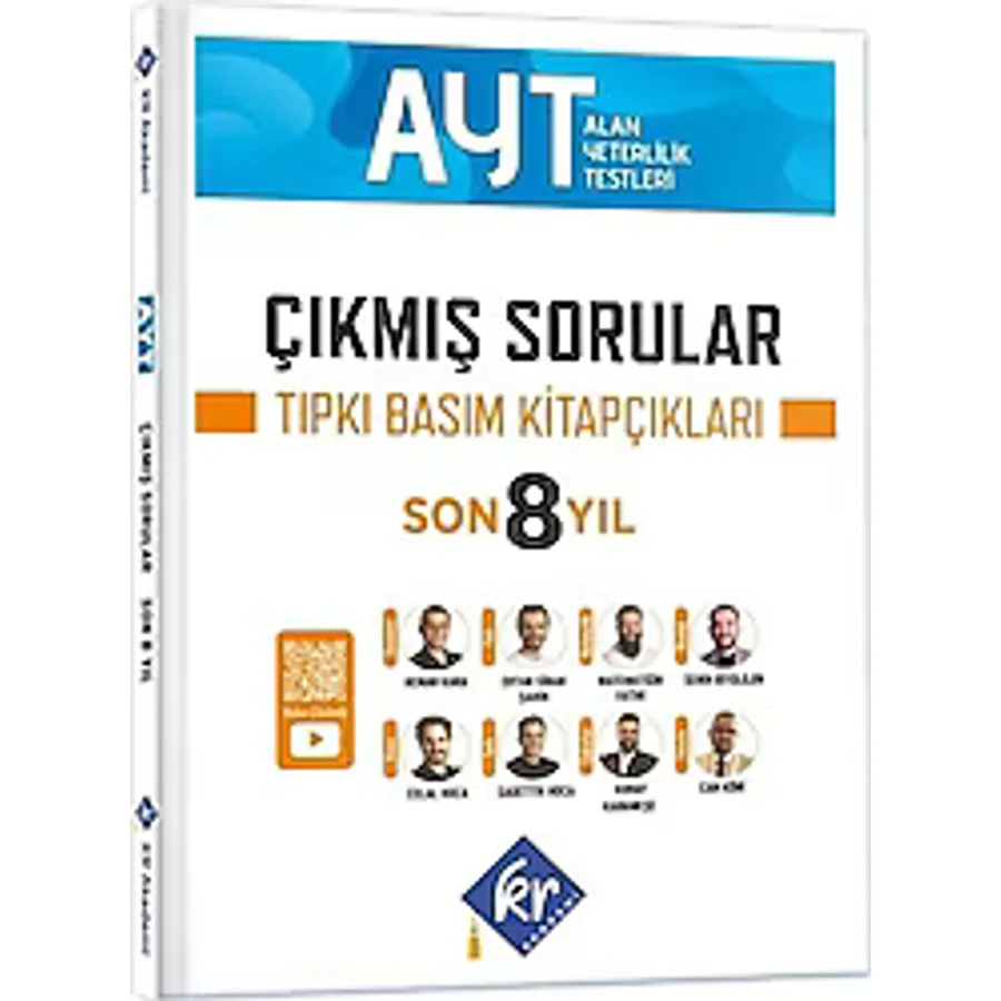 KR Akademi Yayınları AYT Çıkmış Sorular Son 8 Yıl Tıpkı Basım Kitapçıkları