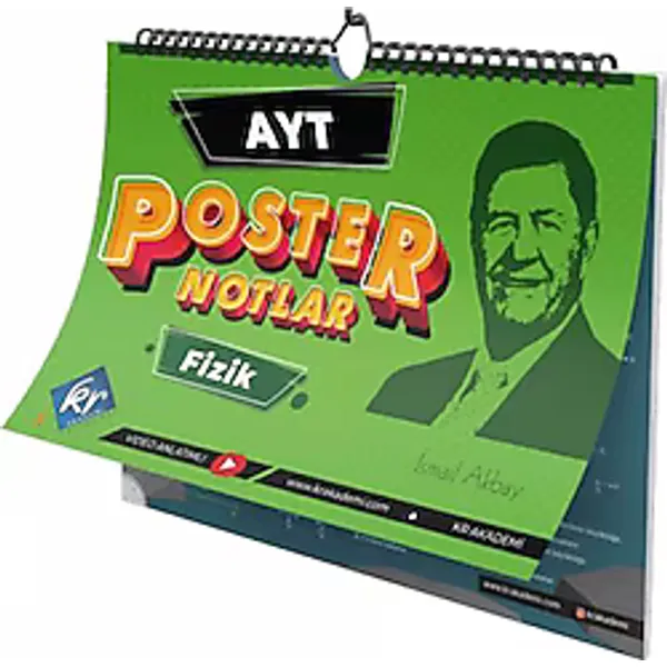 KR Akademi Yayınları AYT Fizik Poster Notlar