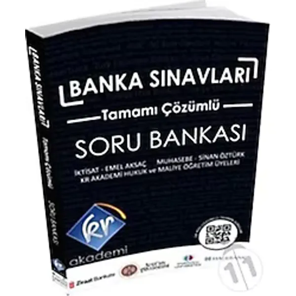 KR Akademi Yayınları Banka Sınavları Çözümlü Soru Bankası