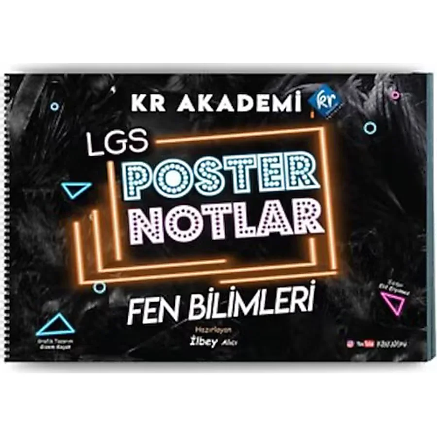 KR Akademi Yayınları LGS Fen Bilimleri Poster Notları