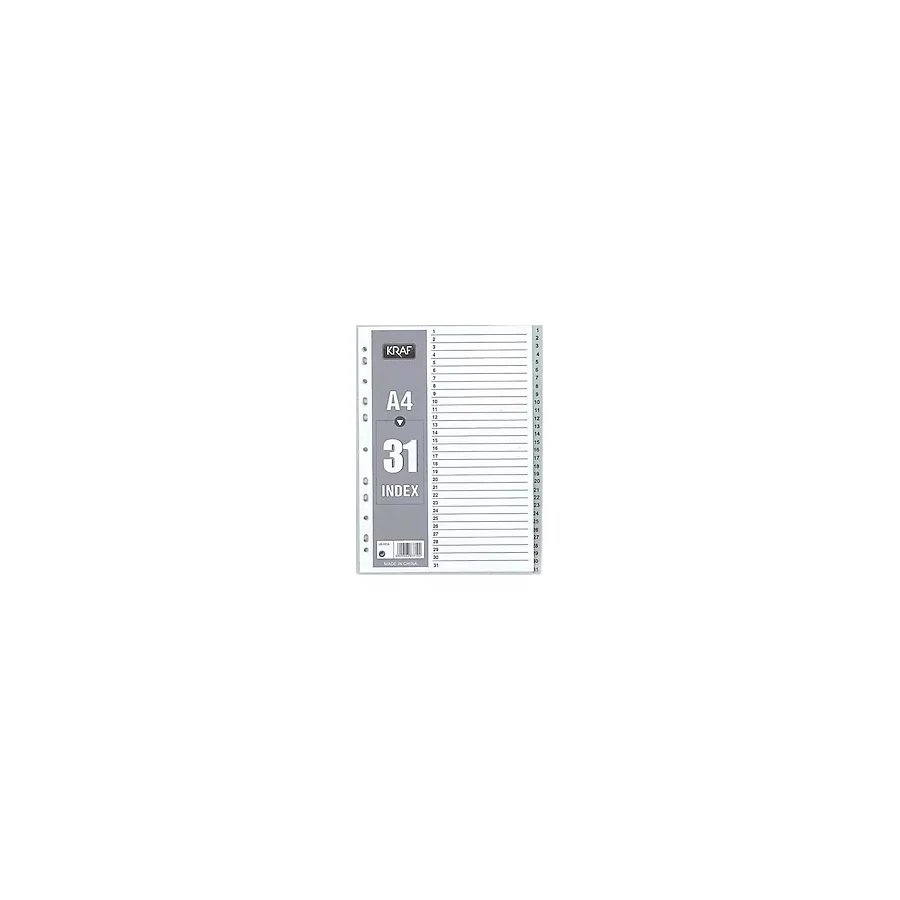Kraf 1031 1-31 Rakamlı Seperatör