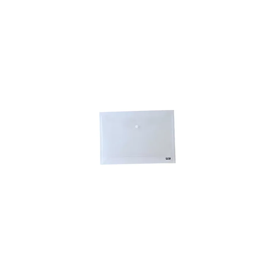 Kraf 1219 A3 Çıtçıtlı Şeffaf Dosya
