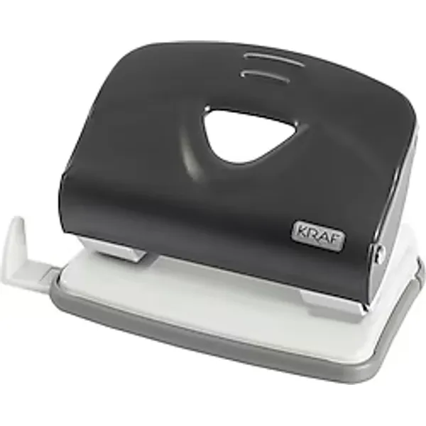 Kraf 140G 20 Sayfa Kapasiteli Siyah Delgeç