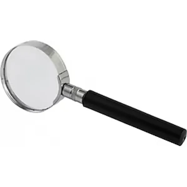 Kraf 375G 75 mm Metal Çerçeveli Büyüteç