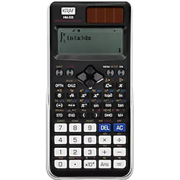 Kraf HM-305 Bilimsel Fonksiyonlu Hesap Makinesi