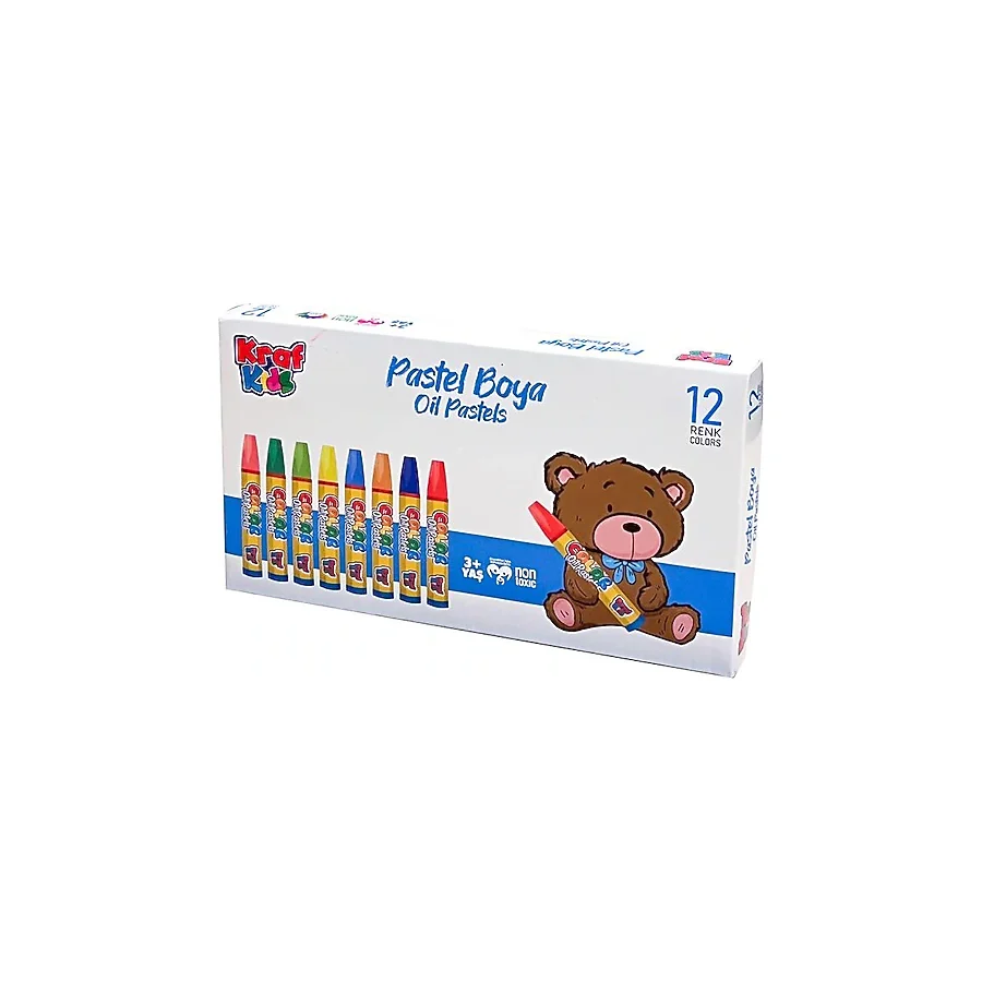 Kraf Kids KK515 12'li Pastel Boya