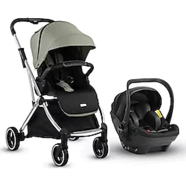 Kraft Kenya I-Size Siyah-Yeşil Travel Sistem Bebek Arabası