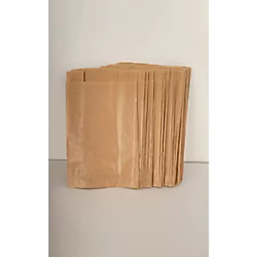 KRAFT ŞAMUA KESE KAĞIDI 12X20 CM 50 ADET YANDAN KÖRÜKLÜ HEDİYE PAKETİ AMBALAJ PAKETİ