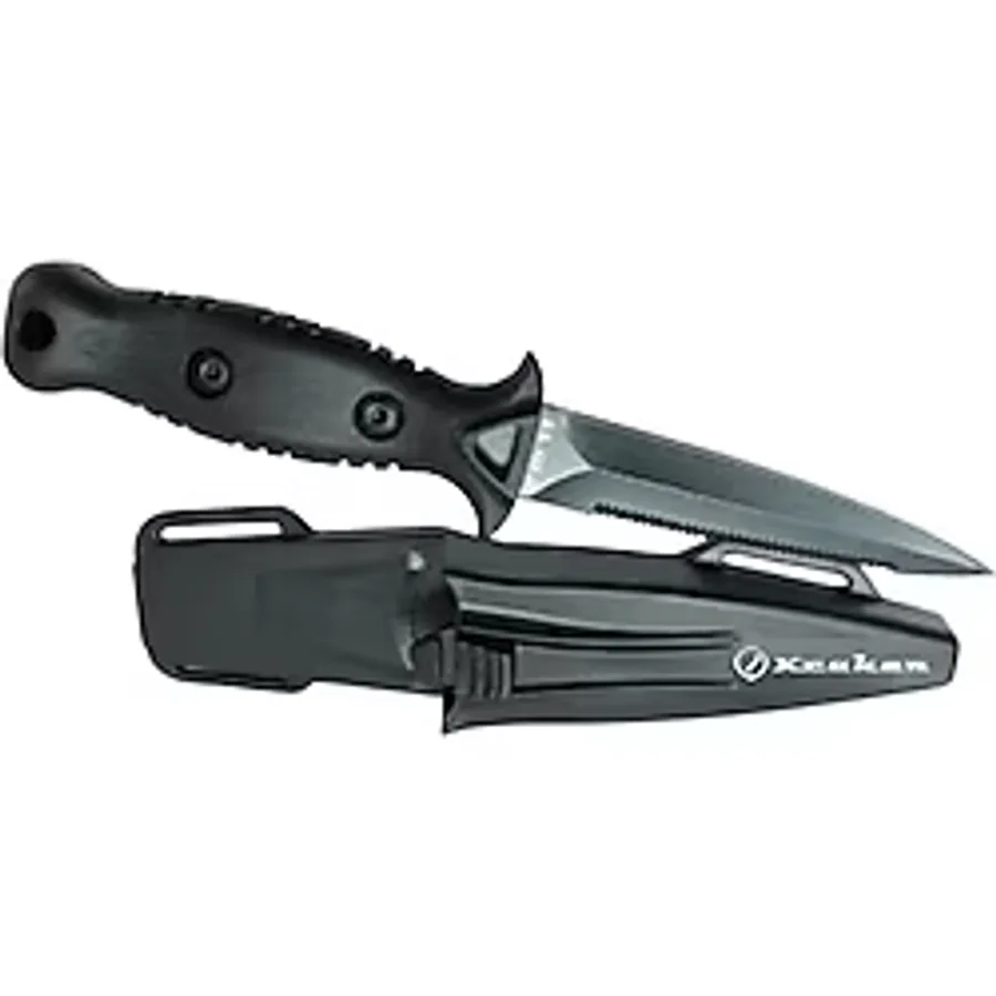 KRAKEN Bıçak Çelik KN34B, 22 cm Siyah