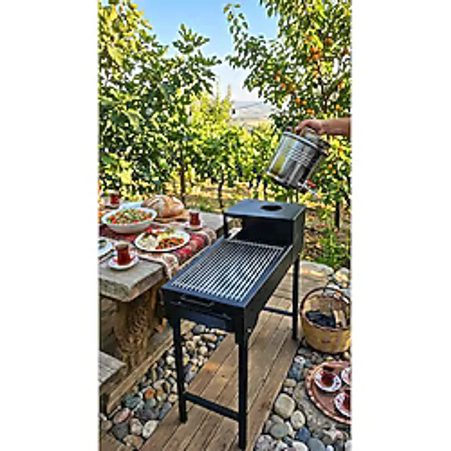 kraker MANGAL KATNALABİLİR SEMAVERLİ