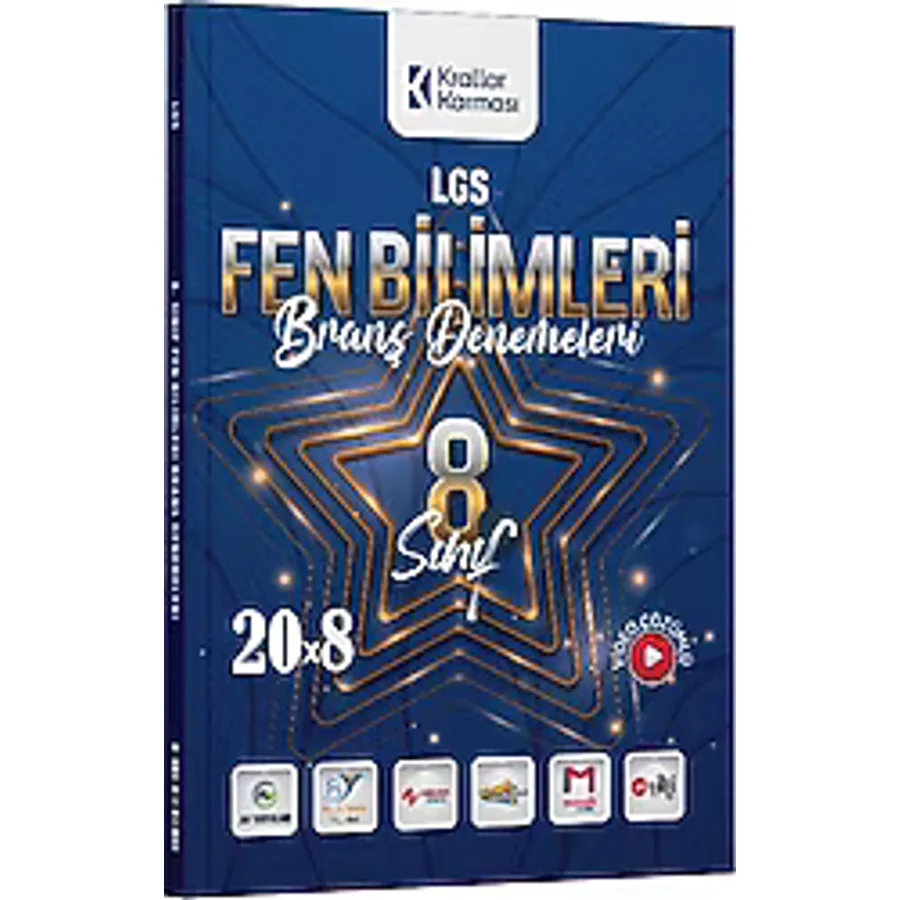 Krallar Karması LGS 8. Sınıf Fen Bilimleri 20x8 Branş Denemeleri