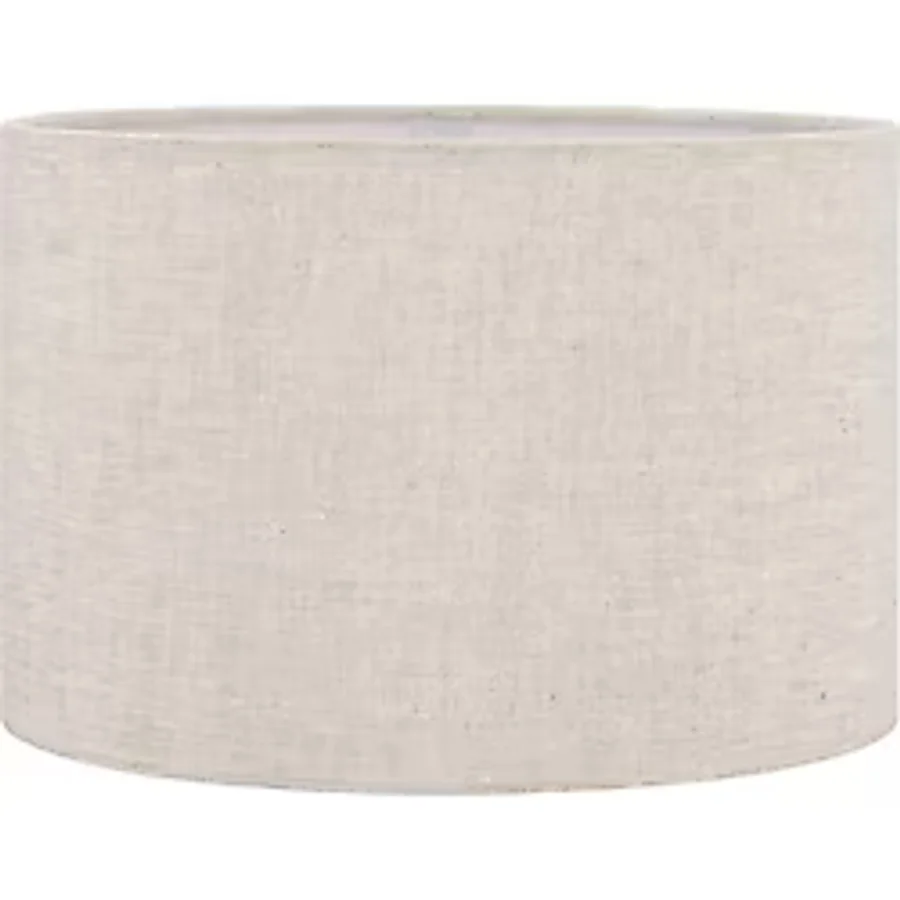 Krem Lambader Başlığı Çap 30 Cm Kumaş Silindir Lb806