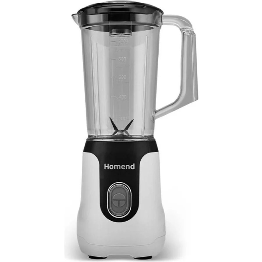 Krem Siyah Smoothie Blender, Şık ve Güçlü, Hızlı Karışım Keyfi