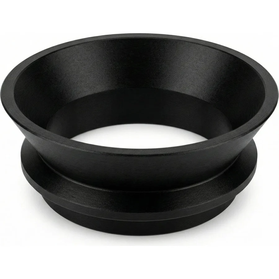 Kreston Design 51mm Portafiltre Dozaj Halkası, Dozaj Hunisi, Kahve Dökme Önleyici Huni